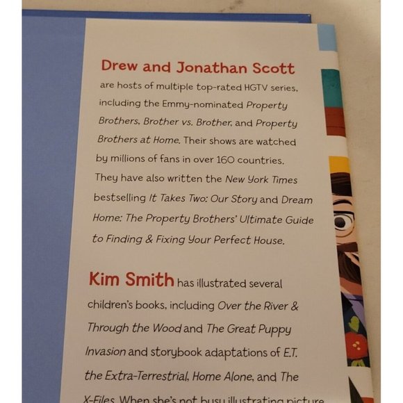 HGTV Book Builder Brothers Big Plans Signed Copy Jonathan, Drew Scott, Smith B-5 - Picture 7 of 8